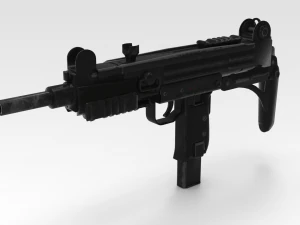 मशीनगन 3D मॉडल