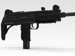 Machinegun Modèle 3D