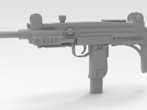 मशीनगन 3D मॉडल