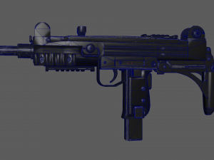Machinegun Modèle 3D