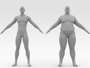 Male Basemesh 3D Model