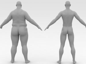 Male Basemesh Modelo 3D