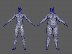 Male Basemesh Modelo 3D