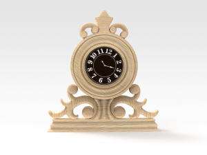 Mantle Clock 3D 模型