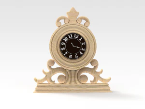 Mantle Clock 3D Model