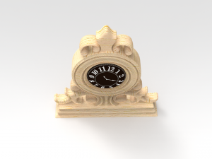 Mantle Clock 3D 模型