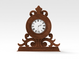 Mantle Clock 3D Model