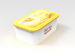Margarine Container 3D Model