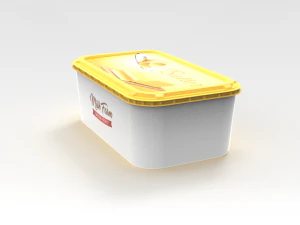 Margarine Container 3D Model