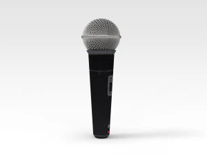 Микрофон 3D Модель
