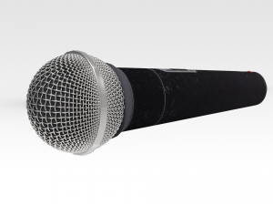 Microphone Modelo 3D