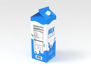 Milk Carton Modelo 3D