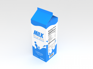 Milk Carton Modelo 3D