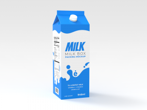 Milk Carton Modelo 3D