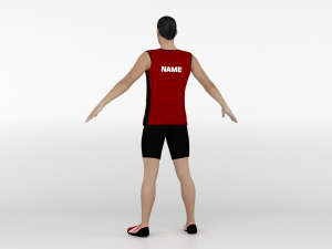 Athlete Runner Model 3D