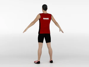 Atleta Corredor Modelo 3D