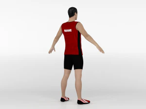 Atleta Corredor Modelo 3D