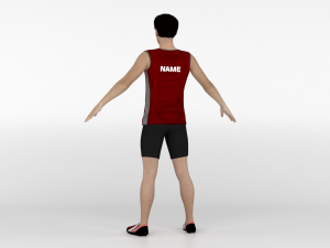 Athlete Runner 3D Model