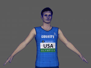 Athlete Runner Modelo 3D