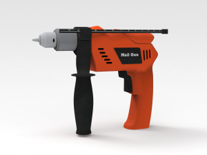 Nailgun 3D Модель