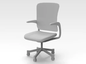B&uuml;rostuhl 3D Modell