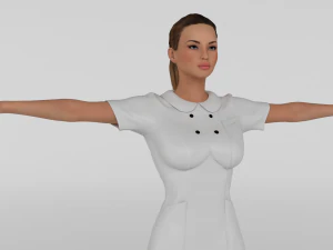 Infirmi&egrave;re Modèle 3D