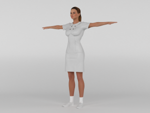 Nurse 3D 모델