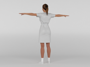 Nurse 3D 모델