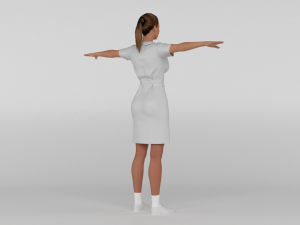 Nurse 3D 모델
