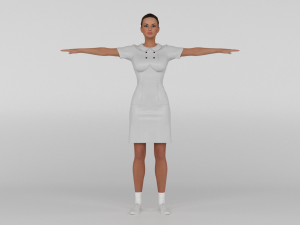 Nurse 3D 모델