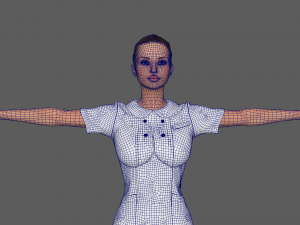 Nurse 3D 모델