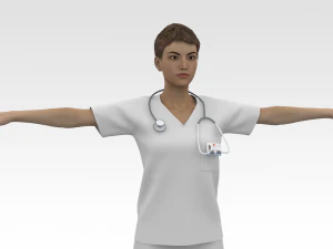 Nurse 3D Model