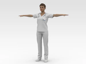 Nurse 3D Model