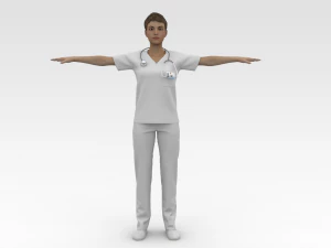 Nurse 3D Model