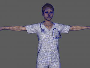 Nurse 3D Model