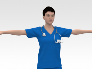 Nurse 3D Model