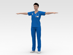 Nurse 3D Model