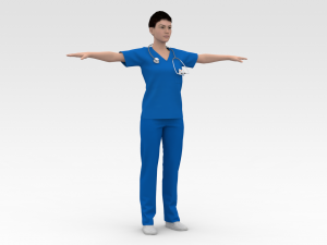 Nurse 3D Model