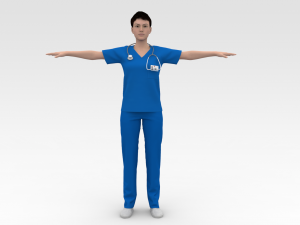 Nurse 3D Model