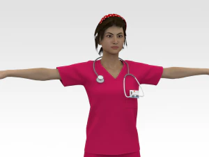 देखभाल करना 3D मॉडल