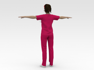 Nurse Model 3D