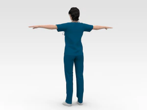 Hemşire 3D Model