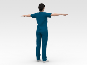 Nurse Modello 3D