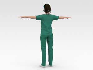 Nurse 3D Модель