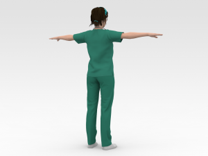 Nurse 3D Модель