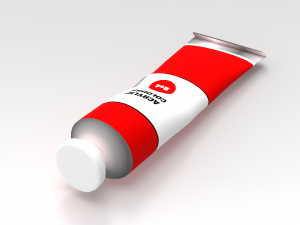 Paint Tube 3D Model