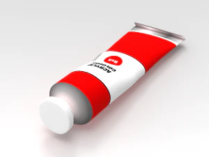Paint Tube 3D Model