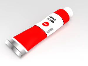 Paint Tube 3D Model