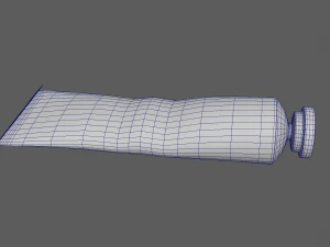 Paint Tube 3D Model
