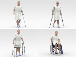 Patients Model Collections 3D 模型
